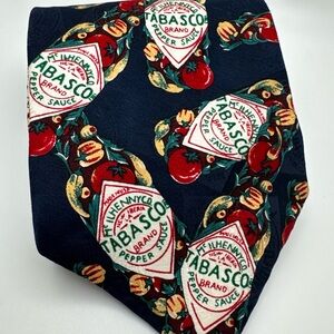 Tabasco Pepper Sauce Themed Tie